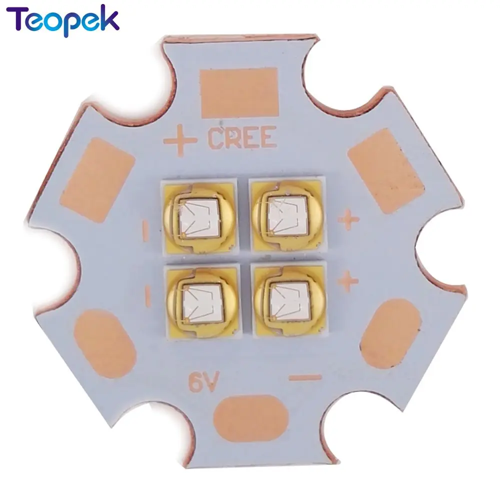 5pcs 10w Lg3535 4 Chips 4leds Uv Ultraviolet 380nm 395nm High Power Led ...