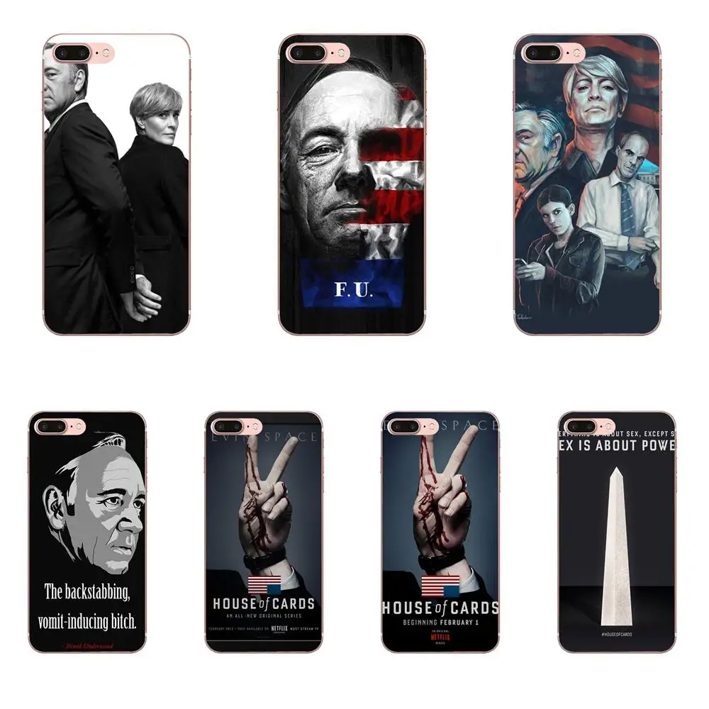 Мягкие чехлы для Xiaomi Mi3 Mi4 Mi4C Mi4i Mi5 Mi 5S 5X 6 6X A1 Max Mix 2 Note 3 4 House Of Cards | Мобильные телефоны