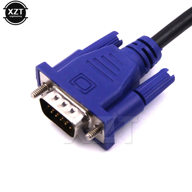 

Computer Monitor VGA to VGA Cable with HDB15 Male to HDB15 Male connector For PC TV Adapter Converter 1.3M