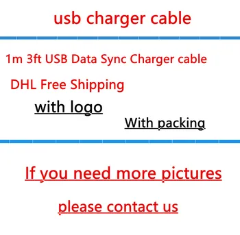 

500 Set/lot DHL Free OD 3.0MM 1: 1 Original Qulaity 1m 3ft USB Data Sync Charger Cable For iX XS MAX 6 7 8 plus With retail Box