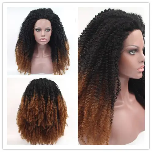 Hot Sale Trendy Dark Brown Ombre Hair Color On Black Women S