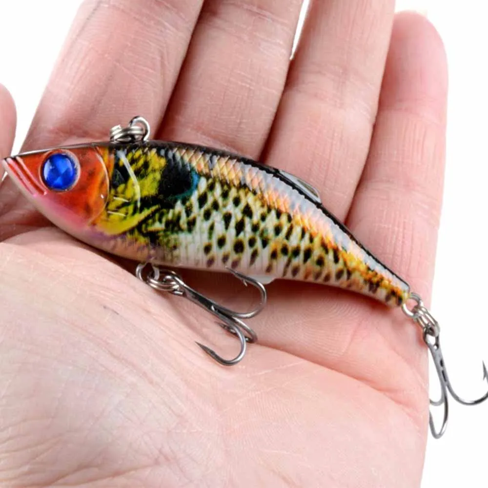 

Fulljion Fishing lures VIB Lifelike Wobblers Painting Series Swimbaits for All Water Hard Baits Artificial Pesca 8cm 11.8g