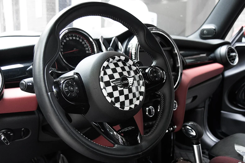 Наклейка на руль с центральной панелью для автомобиля Наклейка s для MINI COOPER F54 F55 F56 F60 R55 R56 R60 R61 Countryman Clubman