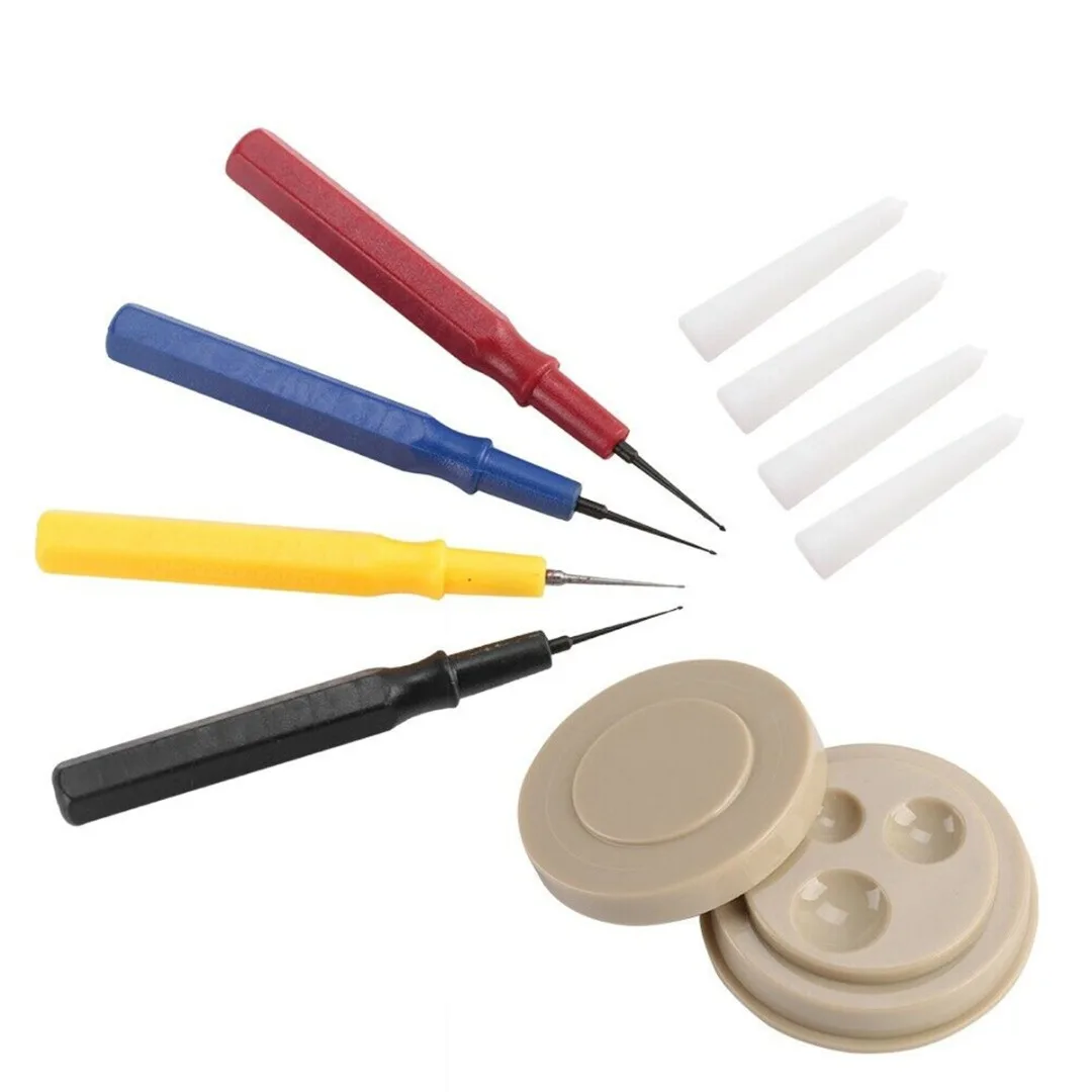 Shellhard Professional  Watch Oiler Kit Watchmaker Repair Tool Watch Oiler Set 1 Oil Cup 4 Oil Pen Assortment Watch Tool Kit
