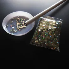 Нанесение точек на ногти Набор Дозирующий карандаш точечная ручка-аппликатор палитра блюдо Dappen Блюдо 4 мм AB Стразы для ногтей инструмент для дизайна ногтей