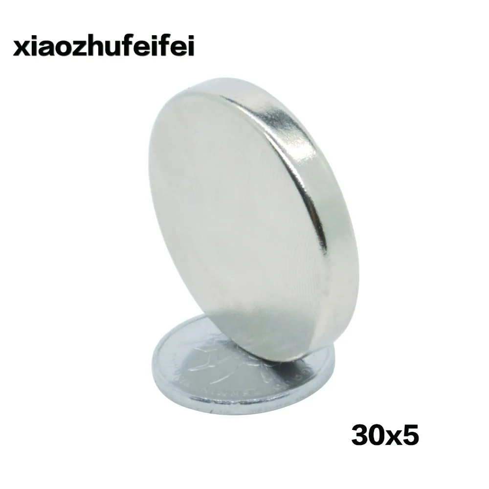 

1pcs Strong Dia. 30x5 mm True N50 Rare Earth Neodymium Disc Magnet