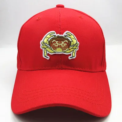 Волосатые крабы вышивка хлопок Casquette Бейсбол Кепки Кепки Регулируемый Snapback Шапки для детей, мужчин, женщин 104