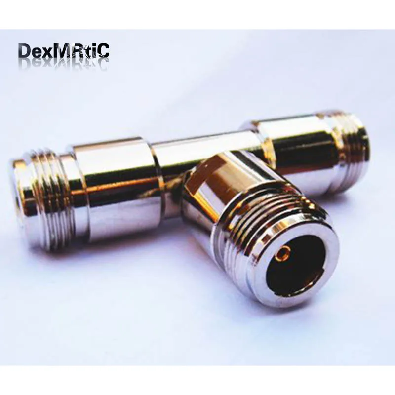 1pc N Adapter N Female Switch 2 x N Female 3 Way Long