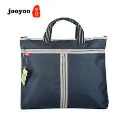 Новый для мужчин бизнес портфели сумки ткань Оксфорд развивать t Логотип файл пакет jooyoo