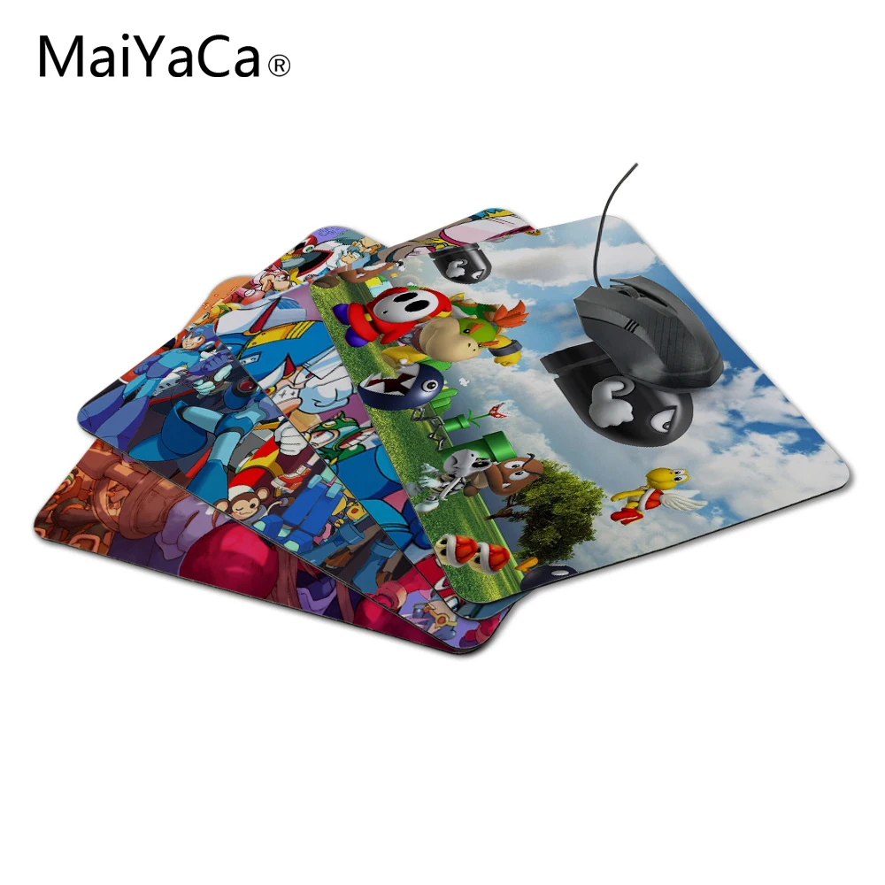 

MaiYaCa Super Mario Custom Mouse Pad Computer aming Mouse Pads Not Overlock Mouse Pad