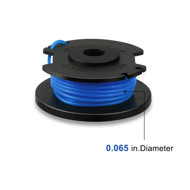 46 PCS Auto Feed Line String Trimmer Rope Replacement Spools For Grass Cutter Ryobi One+AC14RL3A Lawn Mower Accessories (4)