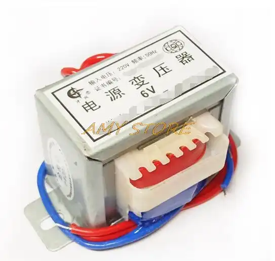 EI 57*35 25 Вт вход 220 В 50 Гц Выход AC 6 в 9 в 12 В 15 в 18 в 24 в EI ферритовый сердечник Вертикальное Крепление Электрический одиночный силовой трансформатор - изображение
