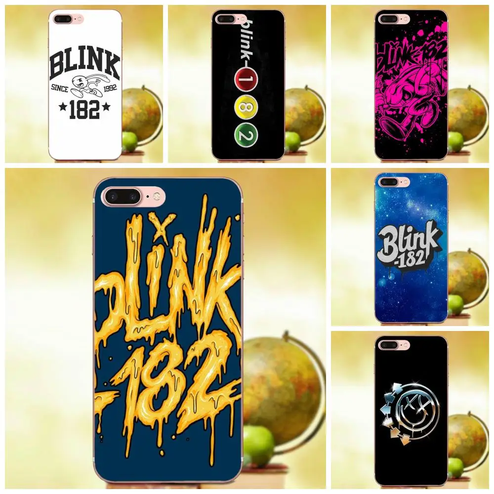Рок группа Blink 182 для HTC 530 626 628 630 816 820 One A9 M7 M8 M9 M10 E9 Plus U11 Moto G G2 G3 G4 G5