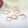 12PCS 12x14MM 24K Gold Color Plated Earring Hoop for DIY Jewelry Making Finding  Accessories ► Photo 3/6