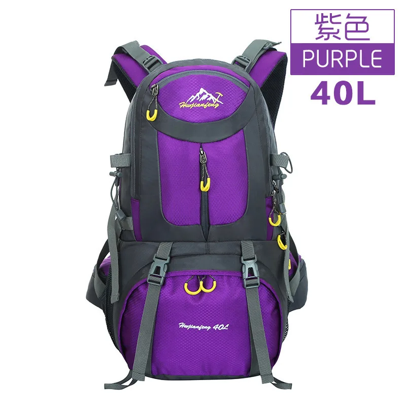HUWAIJIANFENG Outdoor mountaineering bag hiking camping package men and women large capacity anti-shoulder bag 40L bag 8 color HUWAIJIANFENG Outdoor mountaineering bag hiking camping package men and women large capacity anti-shoulder bag 40L bag 8 color
