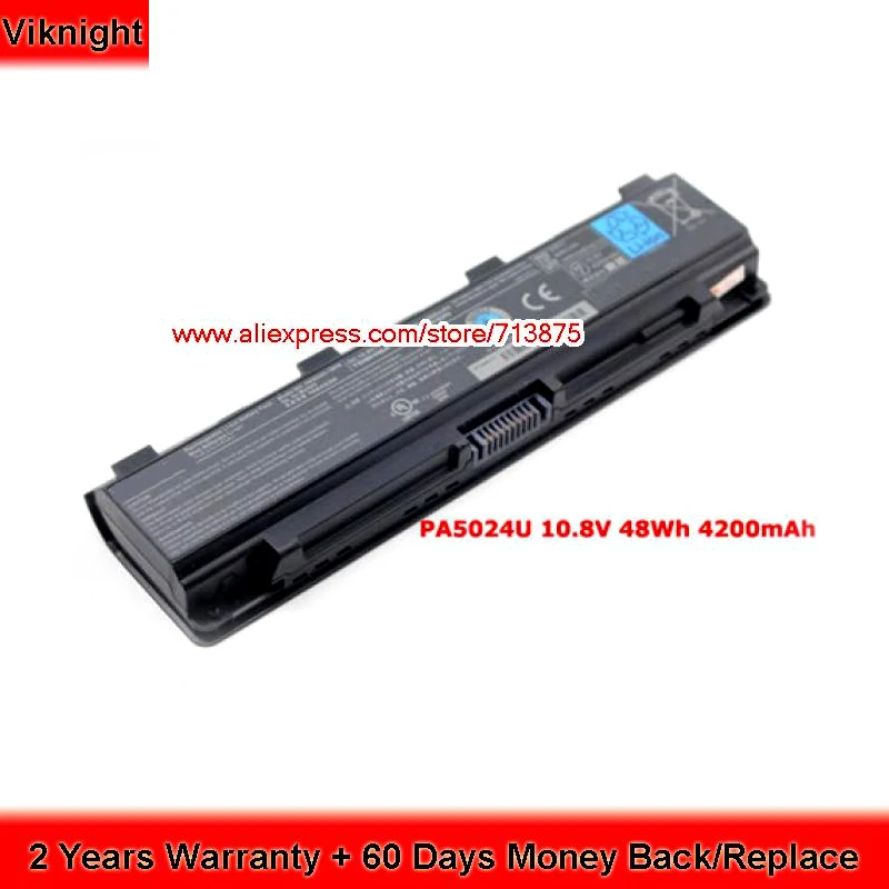 

Genuine PA5024U-1BRS battery for Toshiba Satellite PA5023U-1BRS PA5025U-1BRS PA5026U-1BRS PABAS273 PABAS272 PABAS271 C855