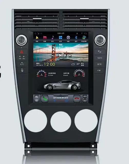 

10.4 inch Vertical Screen Tesla Style Android 8.1 Car DVD GPS Navigation Radio Player for old mazda 6 2002-2015 PX6 CARPLAY IPS