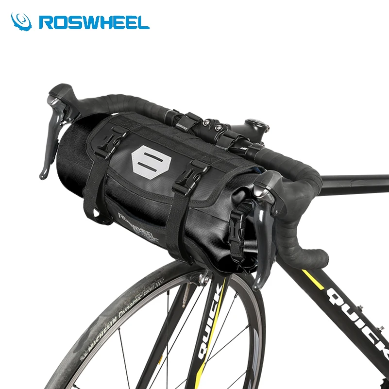 

ROSWHEEL Waterproof Bike Basket Front Frame Tube Bag Bicycle Handlebar Pack Large Capacity Cycling Pannier Bicycle Accessories
