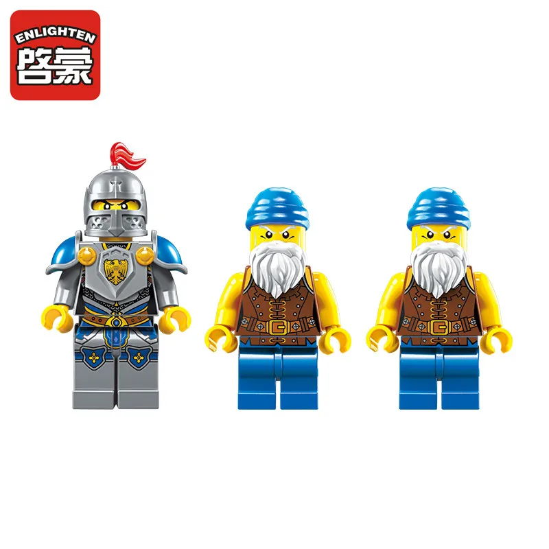 Enlighten Models Building toy Compatible with Lego E2302 141pcs Knights Blocks Toys Hobbies For Boys Girls Model Building Kits Enlighten Models Building toy Compatible with Lego E2302 141pcs Knights Blocks Toys Hobbies For Boys Girls Model Building Kits