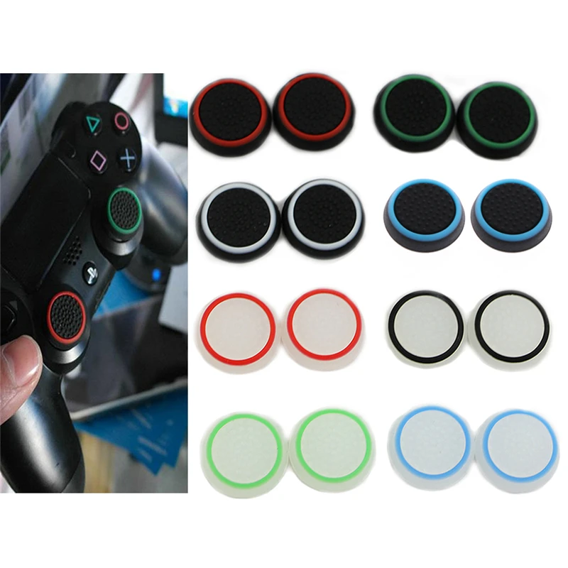 

2pc Analog 360 Controller Thumb Stick Grip Thumbstick Cap Cover for PS4 XBOX ONE