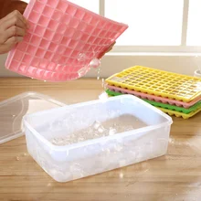 96 сетки DIY креативная маленькая форма для льда Квадратной Формы Силиконовый поднос для льда производитель кубиков аксессуары для кухни с барной стойкой