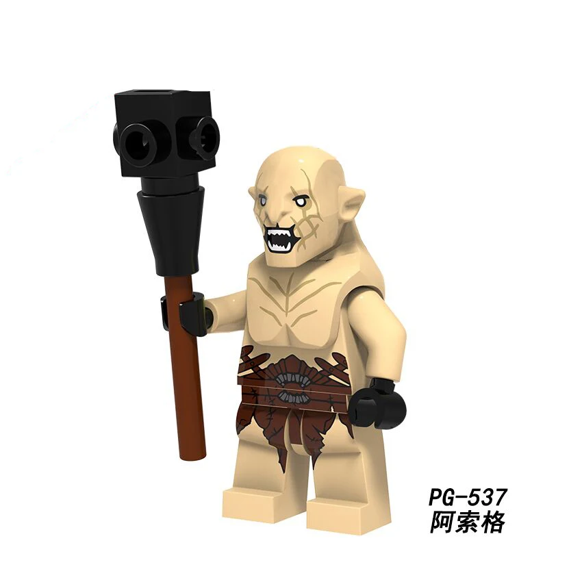 

Lord of The Rings LegoING Building Block Figures Elrond Sauron Gandalf Frodo Oin MerlinThranduil Toys for Kids gift for kid