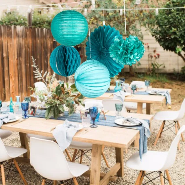 Buy Blue and Green Party Decoration For Birthday party