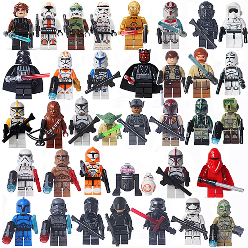 

Star Wars Kallus R5D4 Robot Count Dooku Darth Vader Darth Maul Building Blocks Toy Compatible Legoingly starwars