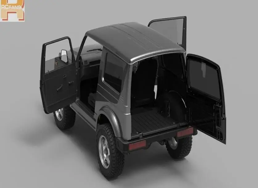 Радиоуправляемый автомобиль Capo sixer1 комплект гусеничный Suzuki Jimny Samurai 1/6 гусеничный полностью металлический