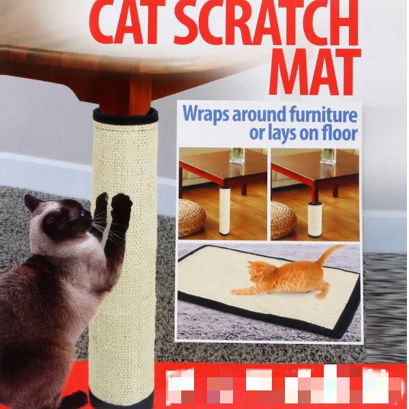 

cat scratching post Natural sisal Mat toy for cats catnip tower climbing tree Cat Scratch Pad board Protecting furniture Foot