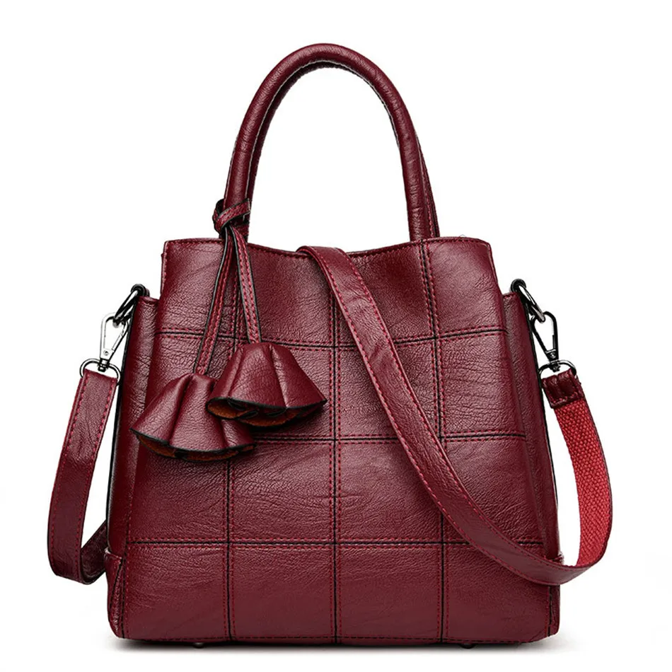Роскошные кожаные сумки для женщин, дизайнерские сумки высокого качества, женская сумка через плечо, женская сумка на плечо