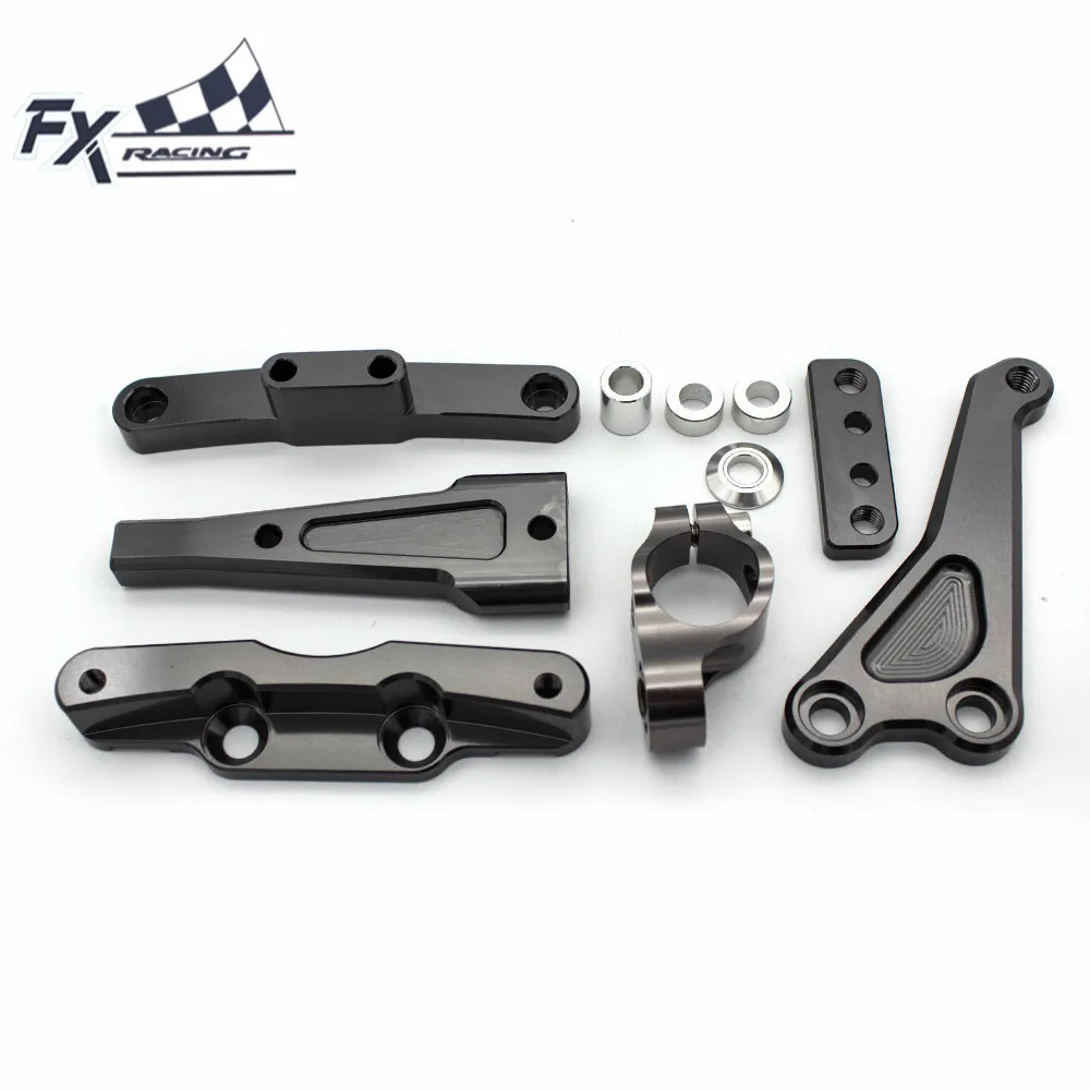 

CNC Aluminum Motorcycle Steering Stabilizer Damper Mounting Bracket Support Kit For Honda CBR650R CB650F 2014 - 2016 2015