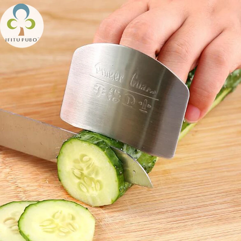 

1PCS Kitchen Tools Cut Vegetables Cut Hand Gauntlets Stainless Steel Protector Finger Guards Protective Gloves Finger Guards LYQ