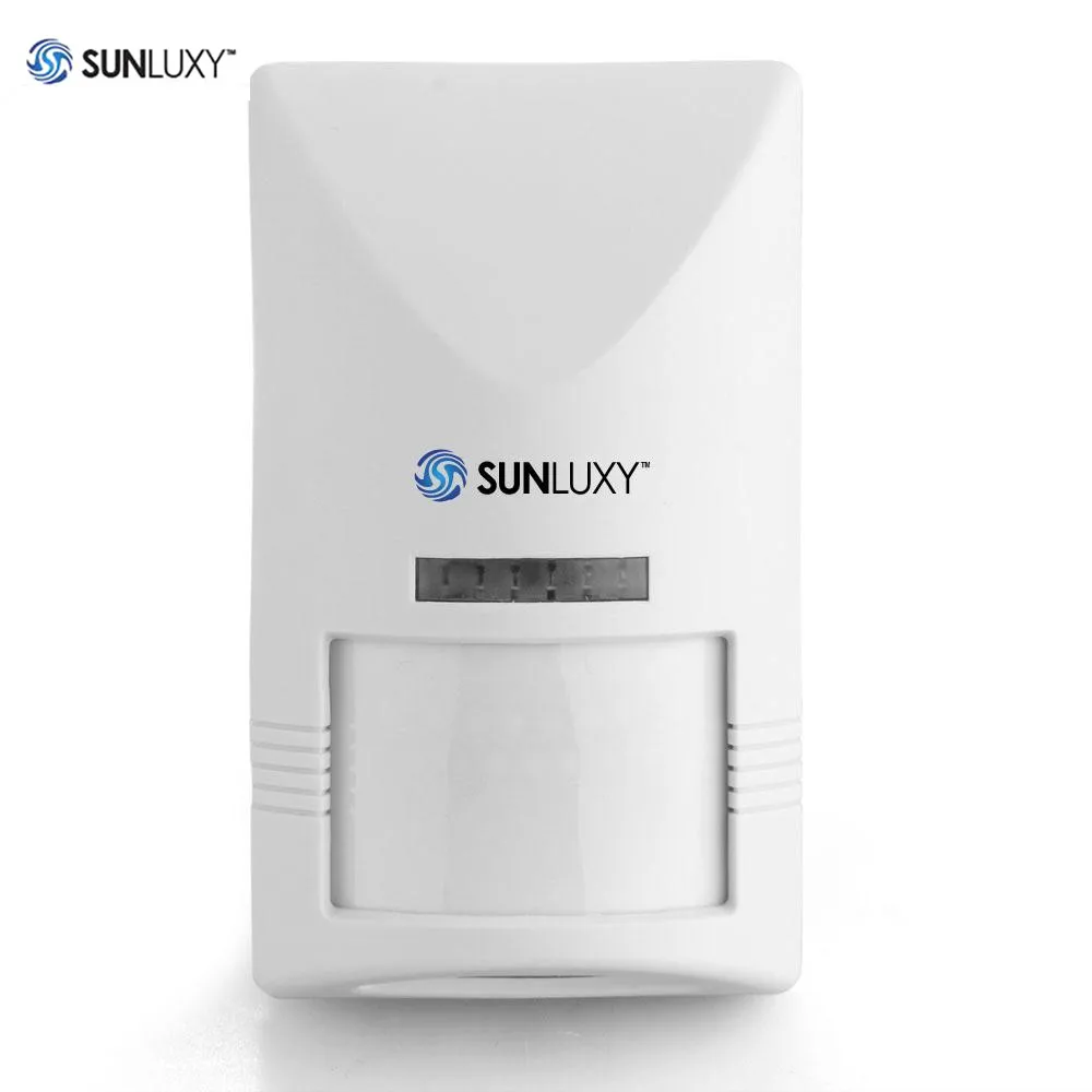 

SUNLUXY Wired PIR Sensor Motion Detector 20MHz-1000GHz 110 Degree Infrared Monitor Anti-Burglar Home Security Alarm System