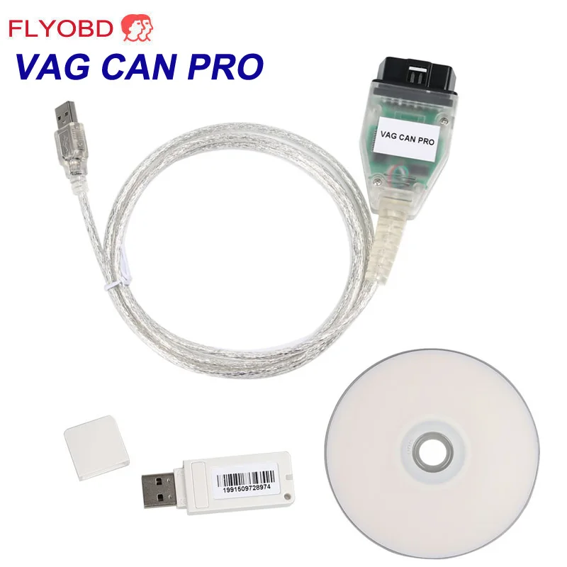 

VCP For VAG CAN PRO CAN BUS+UDS+K-line S.W Version 5.5.1 Car Diagnostic & programming Tool with USB Dongle fast Free ship