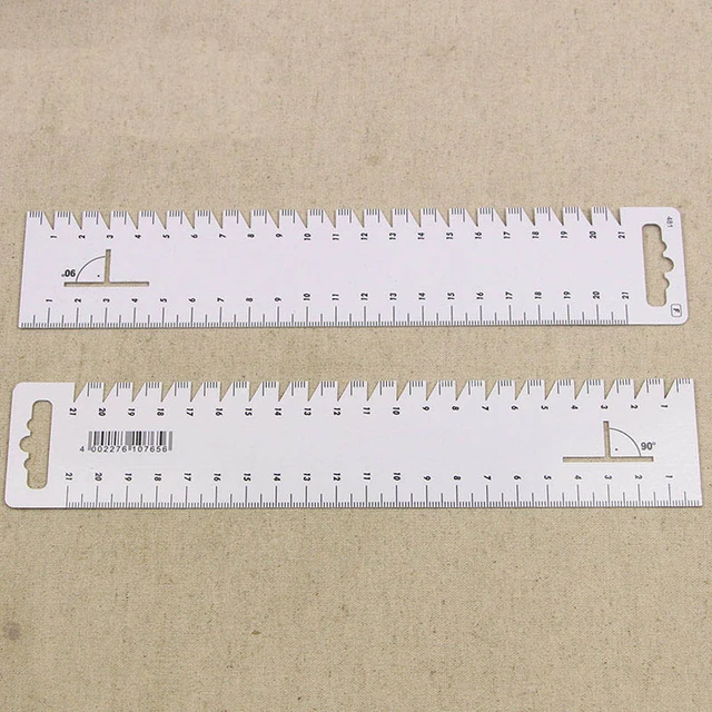 1 PC 21 4CM Patchwork Ruler Quilting Sewing Tool Fabric Cloth