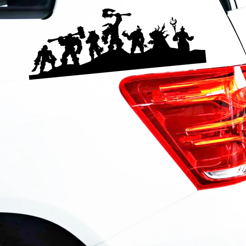 

Etie Car Sticker World of Warcraft Tribe Reflective Vinyl Decal for Hyundai Accent I30 I35 Santa Fe Solaris Elantra Parts Smart