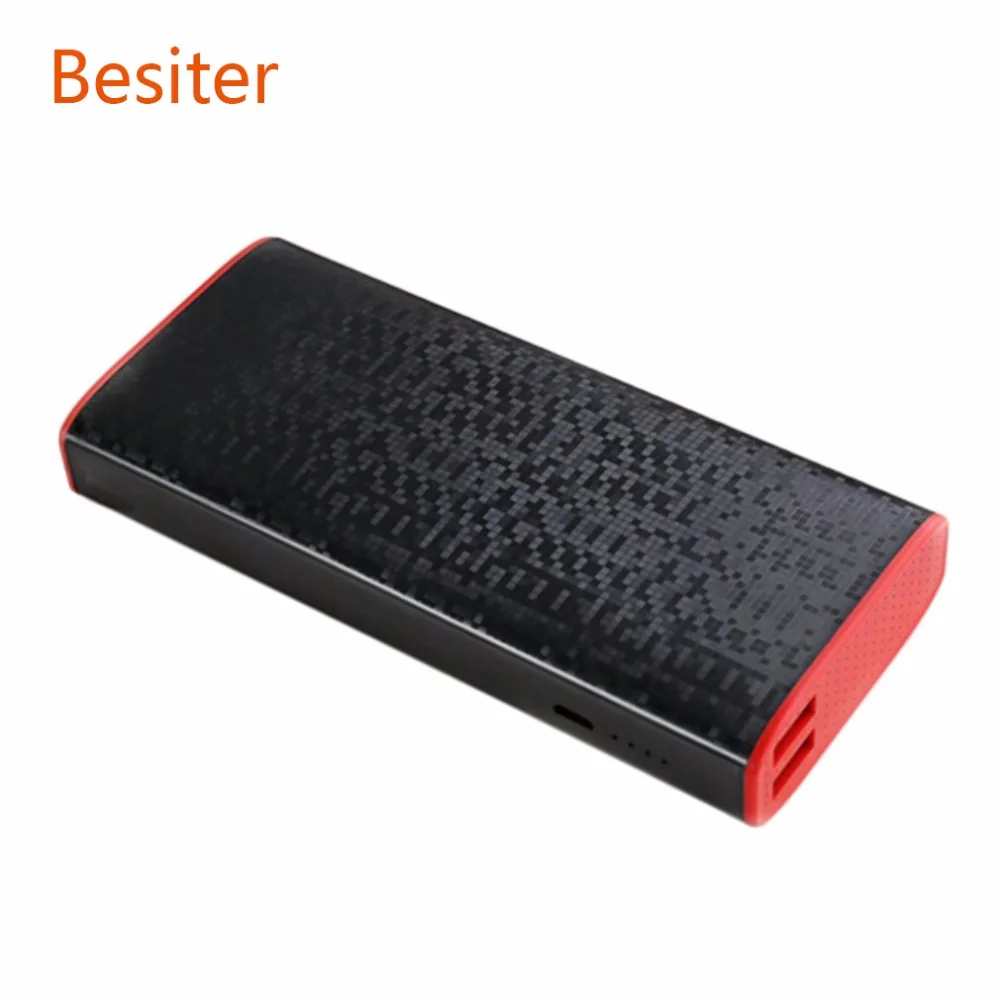 Besiter 5000 mah Ultra Dunne Draagbare Externe Batterij Oplader Voor Smartphones Universele Power Bank Super Slim Opladen Charger
