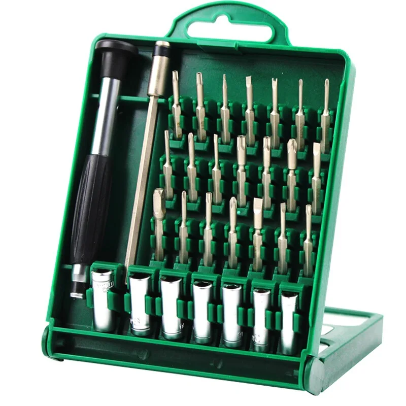 LAOA 52pcs Electronic Repair Tools Set Within 32 in 1 Precise screwdrivers Electric Solder Iron Wire Cutter Utility Knife LAOA 52pcs Electronic Repair Tools Set Within 32 in 1 Precise screwdrivers Electric Solder Iron Wire Cutter Utility Knife