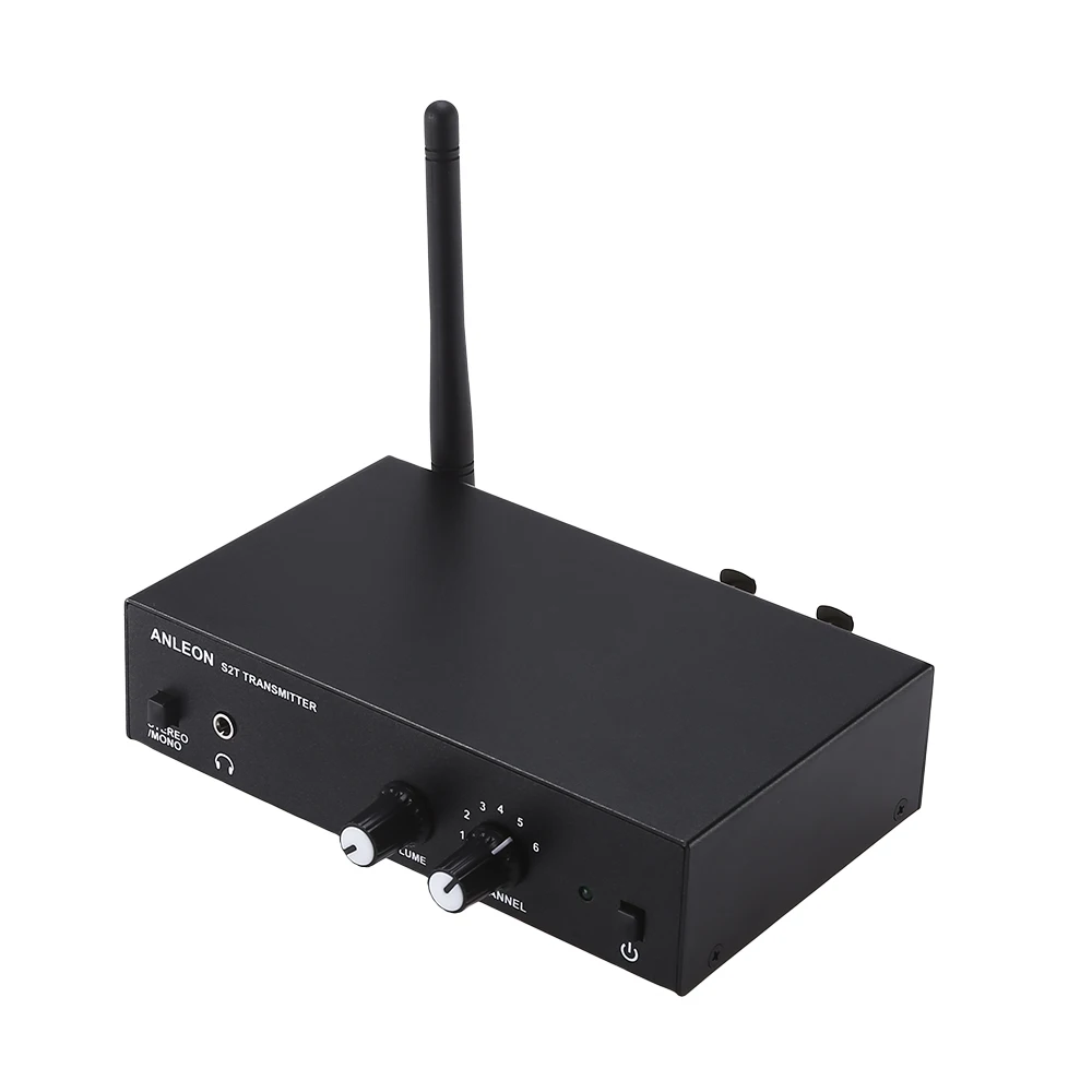 Tanie Dla ANLEON S2 bezprzewodowy douszny System monitorowania systemu UHF Stereo IEM System monitorowania sceny 863 865Mhz antena NTC Xiomi