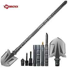  ANTARCTICA Camping Shovels Multifunctional Military Folding Shovel Outdoor Sports Survival Pocket Tools Aluminium Alloy Handle