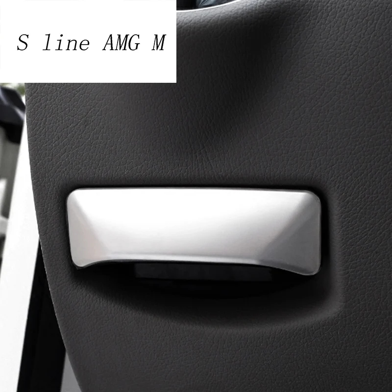 

Car styling For Mercedes Benz C Class W204 C180 C200 C260 The foot brake release switch decoration frame Covers Stickers Trim
