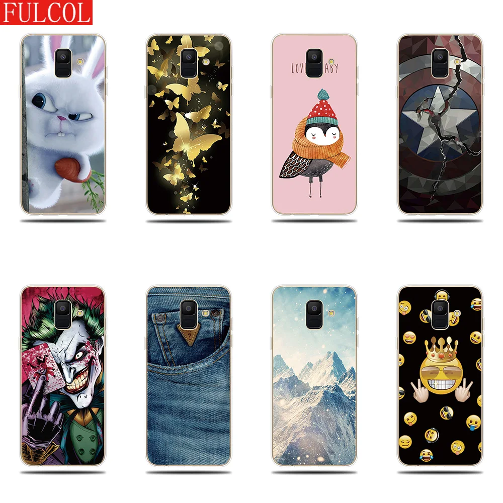 

Silicone Case for Samsung Galaxy A3 A5 A7 2017 2016 2015 Cover Rabbit Butterfly Pattern for Samsung Galaxy A6 A8 Plus 2018 Case