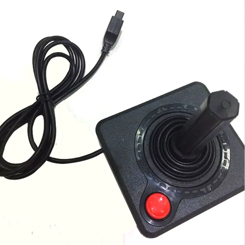 

10pcs Retro Classic Controller Gamepad Joystick for Atari 2600 Console System Black