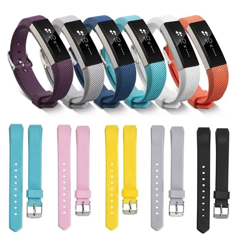 

Silicone Wristband Band Strap Replacement For Fitbit Alta Tracker Smart Bracelet