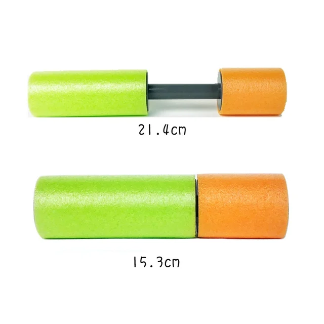 2 Pcs/Set EVA Foam Water Guns Pistol Shooting Cannon Toys For Children Kids Bath Beach Summer Toys 6