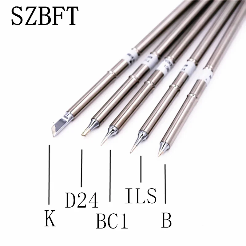 T12 Series Soldering Iron Tip Set – 10 Replacement Tips For FX-951 Rework Station (Includes T12-D24, BC2, D4, JL02 & More) – For Low-Temp Soldering - View #8