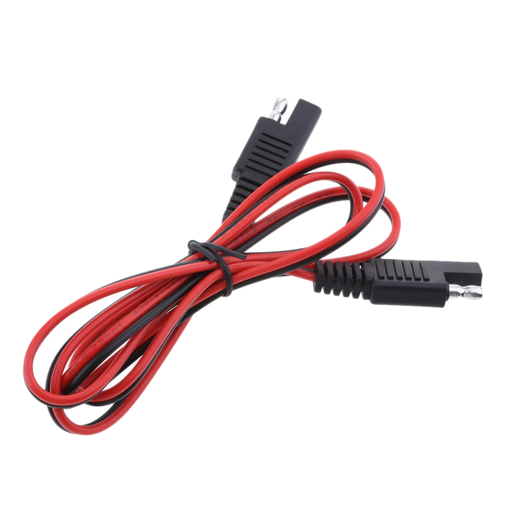 2019 NEW Universal 18AWG SAE Male to Male Extension Adapters Charger Cables For Car Boat Motor Solar Panel Batteries Portable