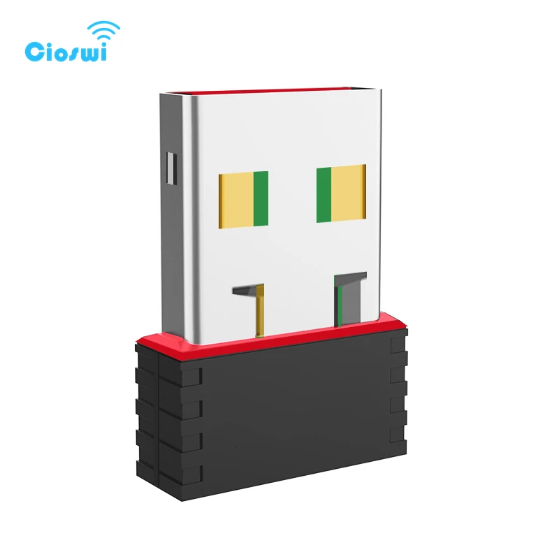 Cioswi WD-1511B Ethernet Lan интернет мини USB Wifi адаптер 150 Мбит/с беспроводной адаптер сетевая карта для ноутбука Настольный