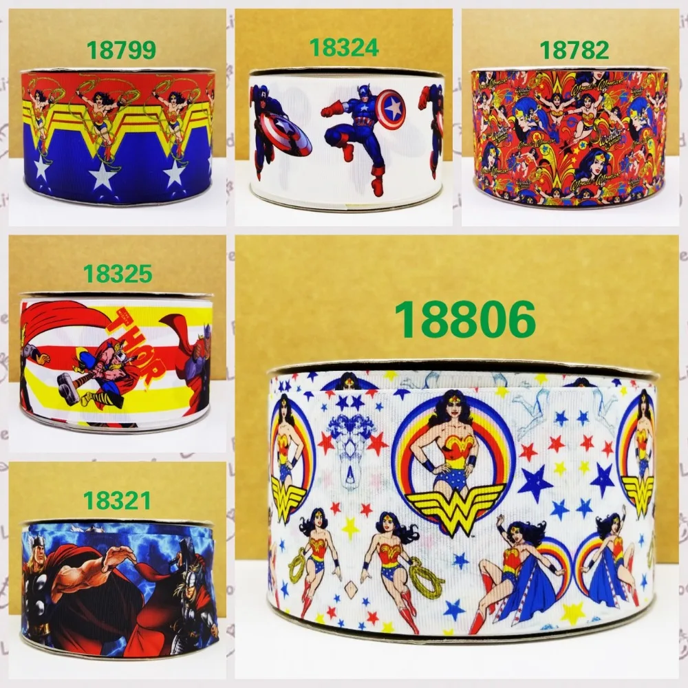 

Cartoon printed grosgrain ribbon ,satin ribbon 10 yards.